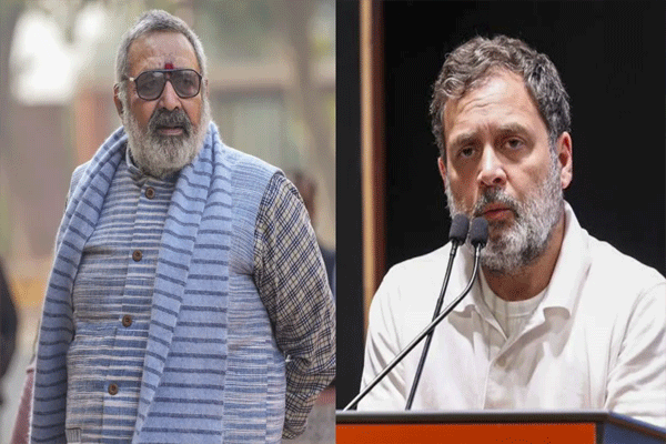 'राहुल गांधी भारतात यादवी युद्ध सुरू करू इच्छितात...', - गिरिराज सिंह