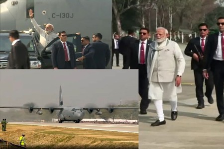 चीन सीमेवर भारताची गर्जना...पंतप्रधानांच्या हस्ते आपत्कालीन धावपट्टीचे उदघाटन