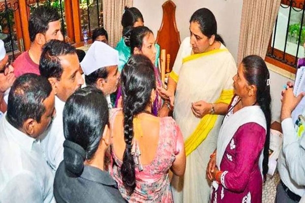 Sunetra Pawar, first public hearing 