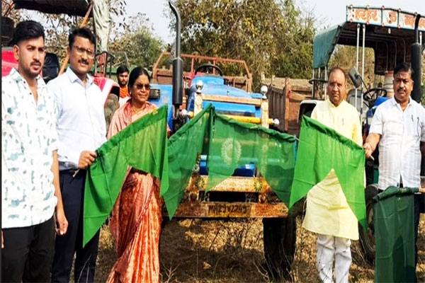 Umrakhad Assembly constituency free sand distribution, Kisna Wankhede