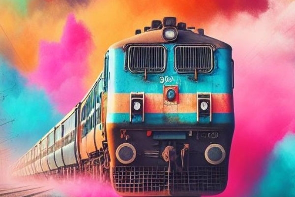 Trains on the occasion of Holi