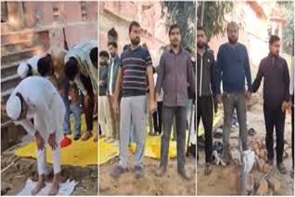 Prayers at Lucknow University