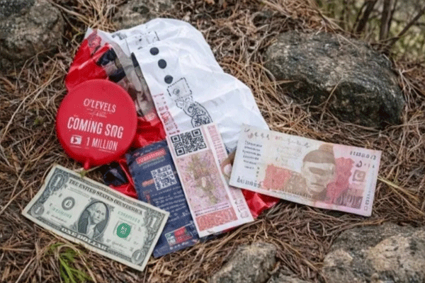 एलओसीजवळ आढळले संशयित हवाई फुगे, अमेरिके आणि पाकिस्तानच्या नोटांसह