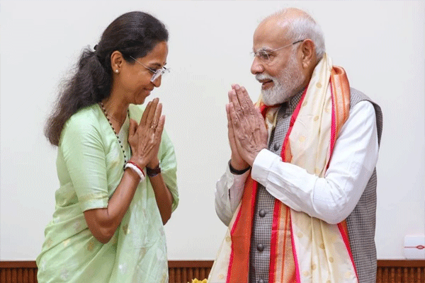 मोदी सरकारने सुप्रिया सुळे यांच्यावर सोपवली महत्त्वाची जबाबदारी