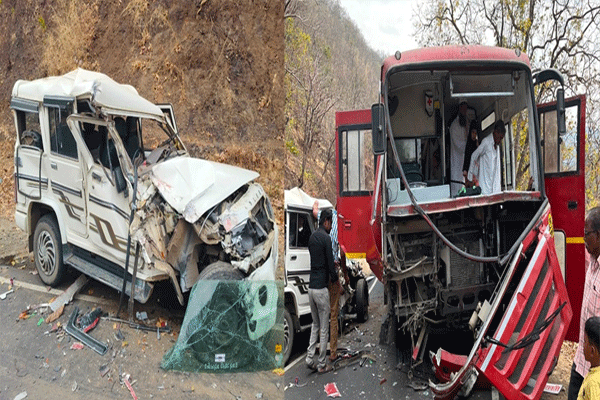 मेळघाटात अरुंद रस्त्यामुळे पुन्हा अपघात