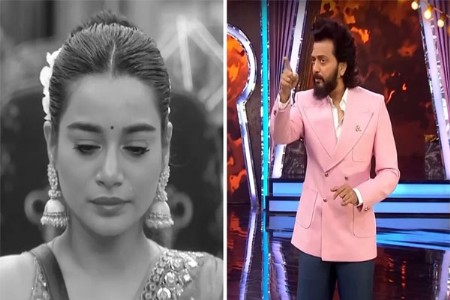 भाऊच्या धक्क्यावर रितेश भाऊ घेणार तन्वीची शाळा...