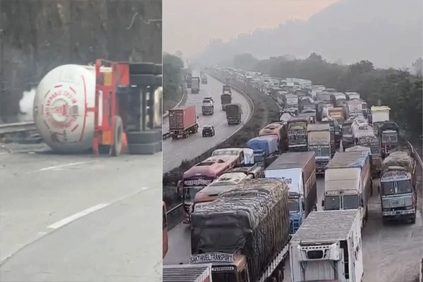 मुंबई-पुणे एक्सप्रेसवेवर २२ तासांहून अधिक काळ महाजाम