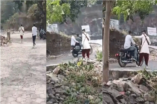 काय हा विचित्रपणा! लग्नाच्या मंडपातून नवरदेव फरार, नवरदेवाच्या मागे धावले पोलीस