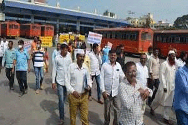 एसटी कर्मचार्‍यांचा थकीत वेतनवाढीचा हप्ता बंद