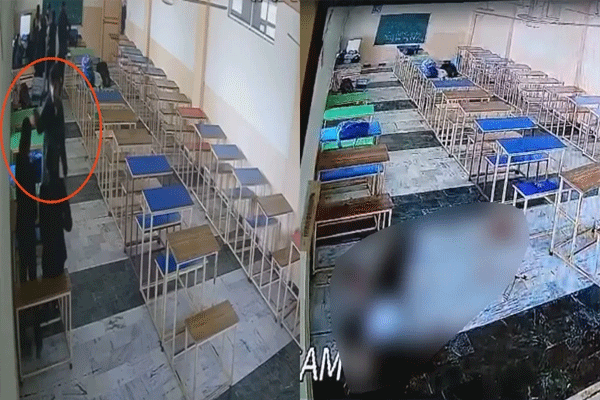 वर्गखोलीत रक्तरंजित घटना; विद्यार्थिनीवर गोळी झाडून आरोपीने केली आत्महत्या video