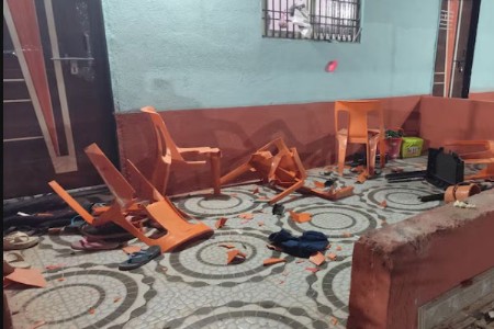 पैठणमध्ये मध्यरात्री गोंधळ! डान्स बारसमोर गोळीबार