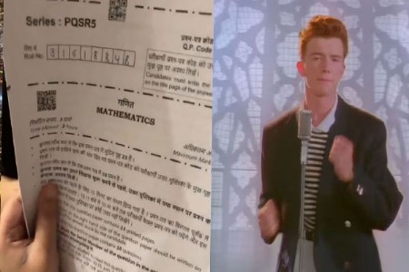 बारावी गणित प्रश्नपत्रिकेतील क्यूआर कोडवर लागले गाणे VIDEO