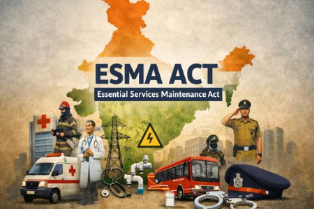 केंद्र सरकारने ESMA कायदा लागू केला आहे,काय आहे ESMA कायदा