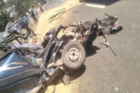 पुण्यात नवले पूलाजवळ भीषण अपघात