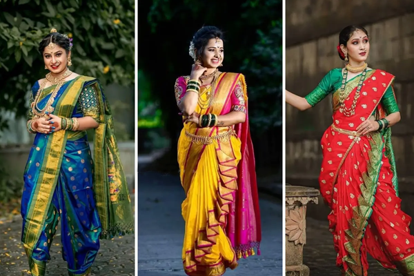 गुढीपाडव्याला नऊवारी साडीचा ट्रेंड