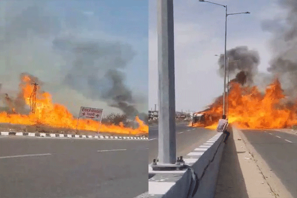 oil-tanker-overturns-rajasthan