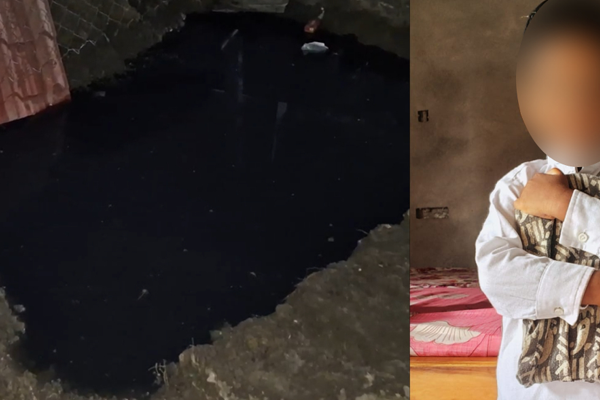 सांडपाण्याच्या खड्ड्यात पडून चिमुकल्याचा मृत्यू