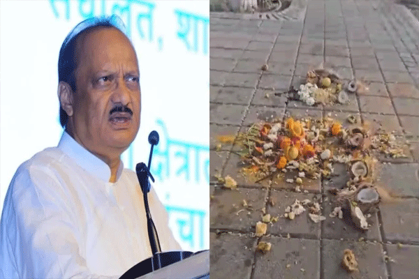 अजित पवारांच्या घराबाहेर ‘काळी जादू’?नाशिकच्या ज्योतिषीचे रहस्य काय?