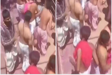 कोल्हापूरच्या ज्योतिबा मंदिरात पुजाऱ्यांकडून भक्तांवर मारहाण