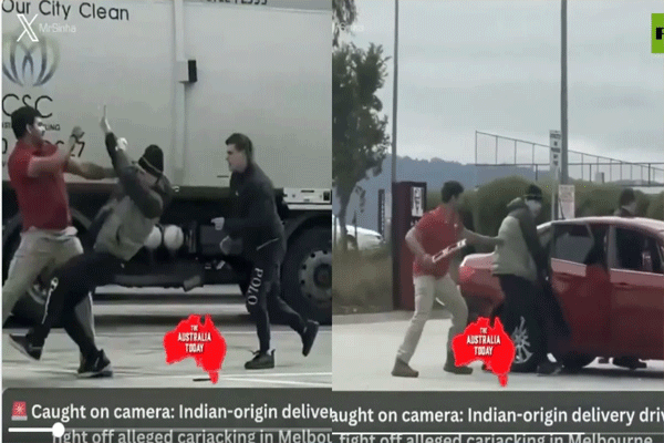 ऑस्ट्रेलियामध्ये भारतीय ट्रक चालकांच्या शौर्याची चर्चा! VIDEO