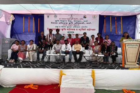 कृषी विज्ञान केंद्रात अर्थशास्त्र विभागाची शैक्षणिक सहल