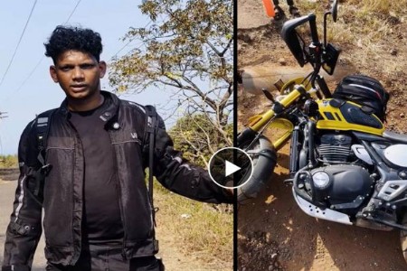 अभिनेता निखिल बनेच्या बाईकचा अपघात