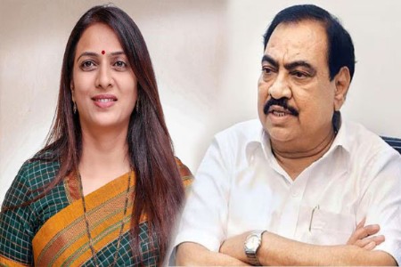 एकनाथ खडसे आणि कन्येविरोधात फसवणुकीचा गुन्हा