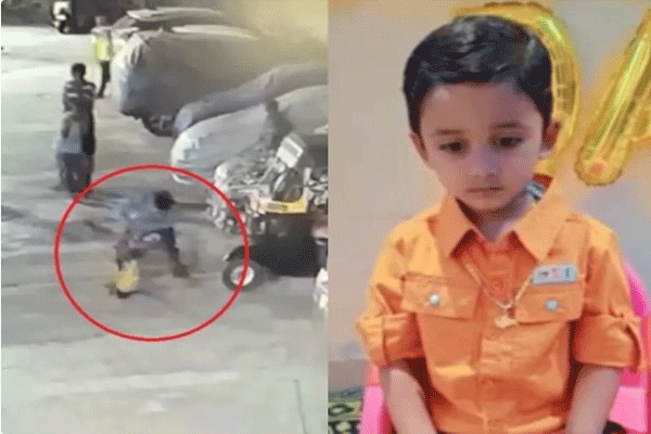 हैवानीयत! आधी त्या चिमुकल्याला पायाने तुडवले, नंतर रॉडवर आदळले! VIDEO