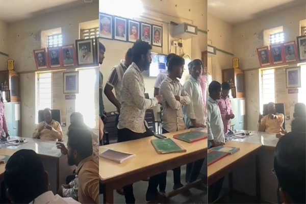 New English School Nhavi Pune, S.N. Kamble principal controversy,