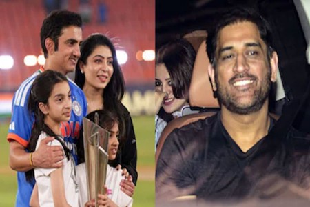 आणि हसण्याचे कारण काय?...धोनी-गंभीरची मजेशीर चॅट!