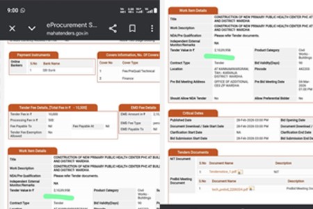 कन्नमवारच्या आरोग्य केंद्राच्या इमारतीचे चौथ्यादा निविदा प्रेम