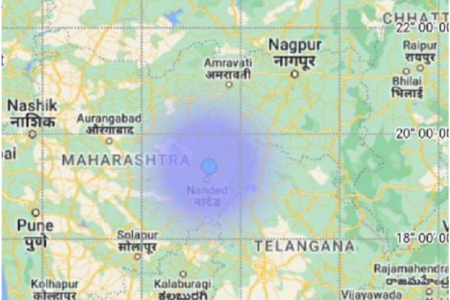 हिंगोली येथे भूकंपाचे झटके