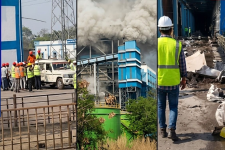 वेदांता पॉवर प्लांट, सिंहितराई येथे मोठा अपघात