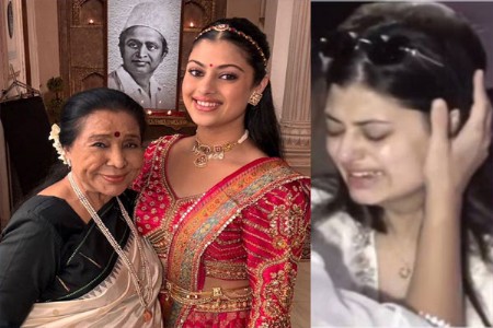 आशा भोसलेंच्या जाण्याने नात जनाई व्यथित!