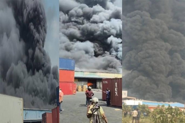 JNPT port blast Navi Mumbai,