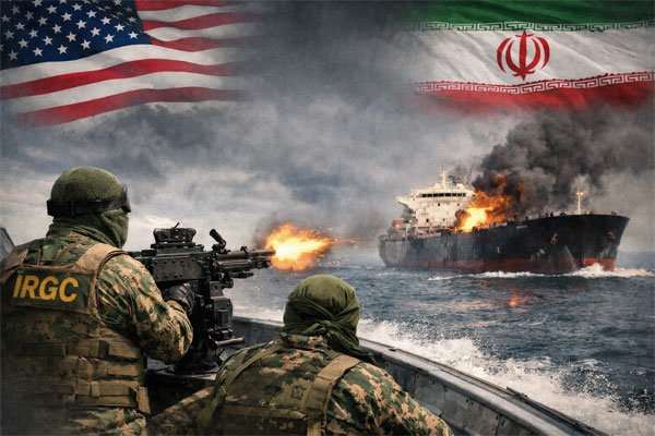 Crisis on the sea route