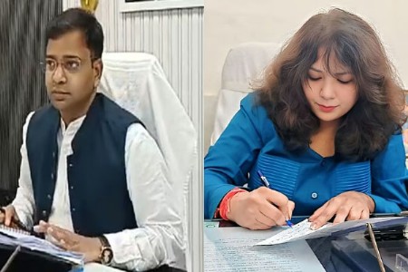 जिल्हाधिकारी कार्यालयात 'भांडणाचा राडा'