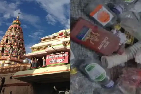 Pandharpur Vitthal temple controversy, alcohol bottles found temple premises