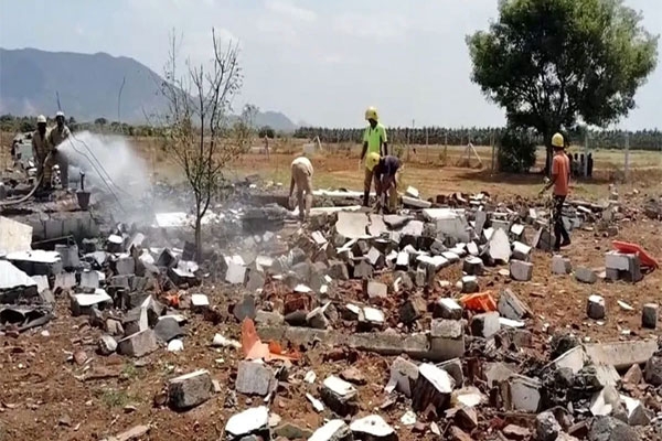 firecracker factory explosion