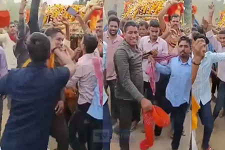 एक अशीही अंत्ययात्रा; १०० ड्रोन, डीजे आणि वाहनांचा ताफा!