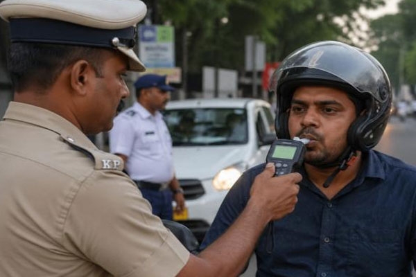 Pune traffic police action
