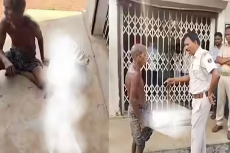 भयानक...त्याने कबरीतून काढत बहिणीचा सांगाडा बँकेत आणला