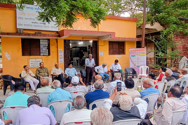 नेत्रदानाबाबत ज्येष्ठांमध्ये जागरूकता