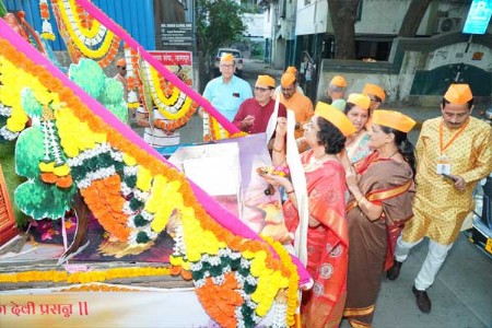 चित्पावन ब्राह्मण संघातर्फे परशुराम जन्मोत्सवी रॅली