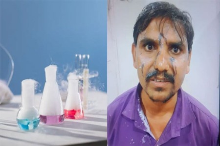 ॲसिड हल्ल्याची धक्कादायक घटना आठ जण जखमी