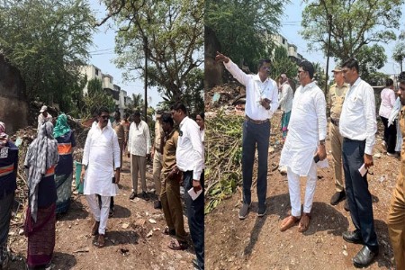 प्रशासनाची धावपळ : उपमहापौर परशुराम वाडेकर उतरले रस्त्यावर