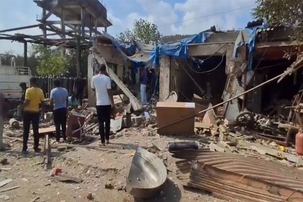 Explosion in Silvassa warehouse