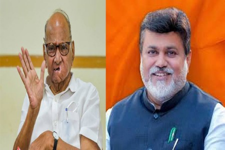 राजकीय चर्चेला उधाण उदय सामंत-शरद पवार यांची भेट