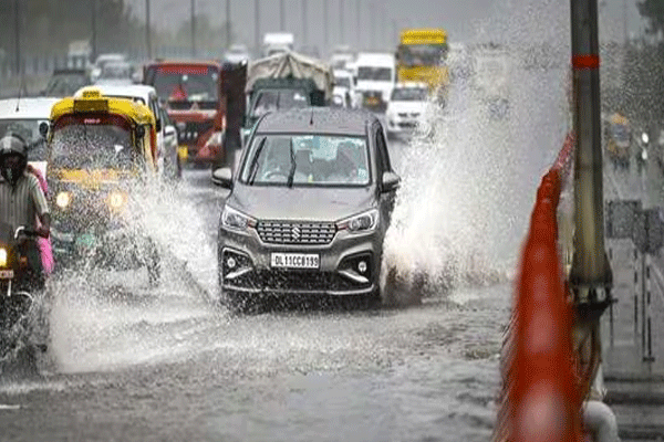 Rain warning in Delhi Rain warning in Delhi