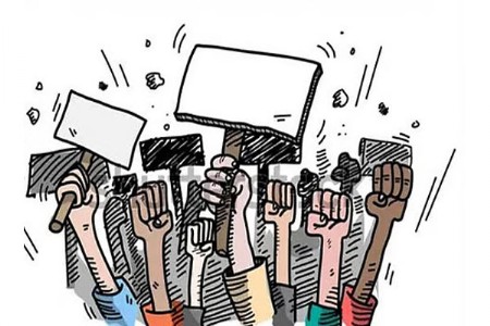 मेंढोली पिंपरी (कायर) रस्त्यासाठी बेमुदत उपोषण